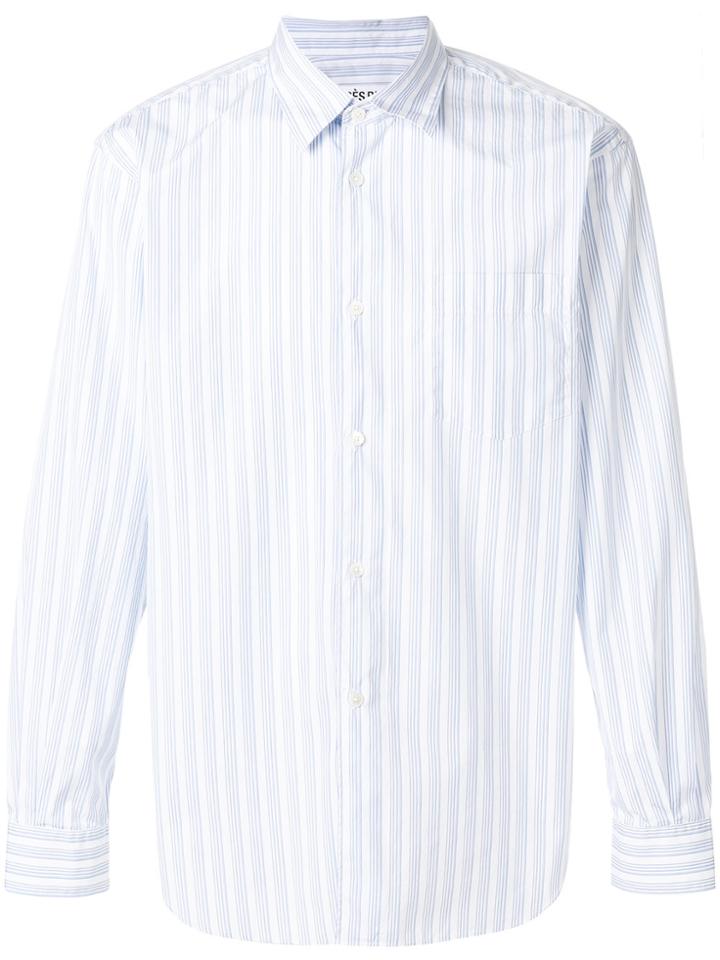 Très Bien Striped Shirt - Blue