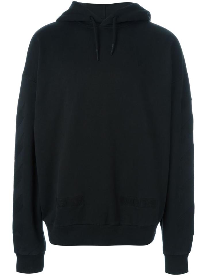 Off-white 'cornelly' Hoodie, Men's, Size: Large, Black, Cotton