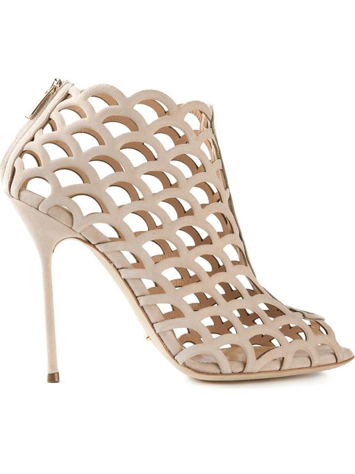 Sergio Rossi Cut-out Sandals