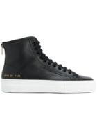 Common Projects Tournament Hi-top Sneakers - Black