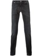 Dolce & Gabbana Classic Slim Jeans, Men's, Size: 52, Black, Cotton/polyester/spandex/elastane