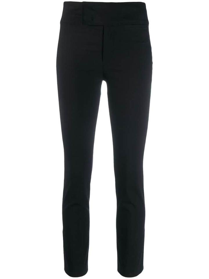 Isabel Marant Skinny Cropped Trousers - Black