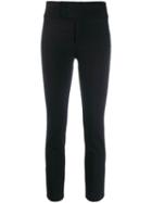 Isabel Marant Skinny Cropped Trousers - Black