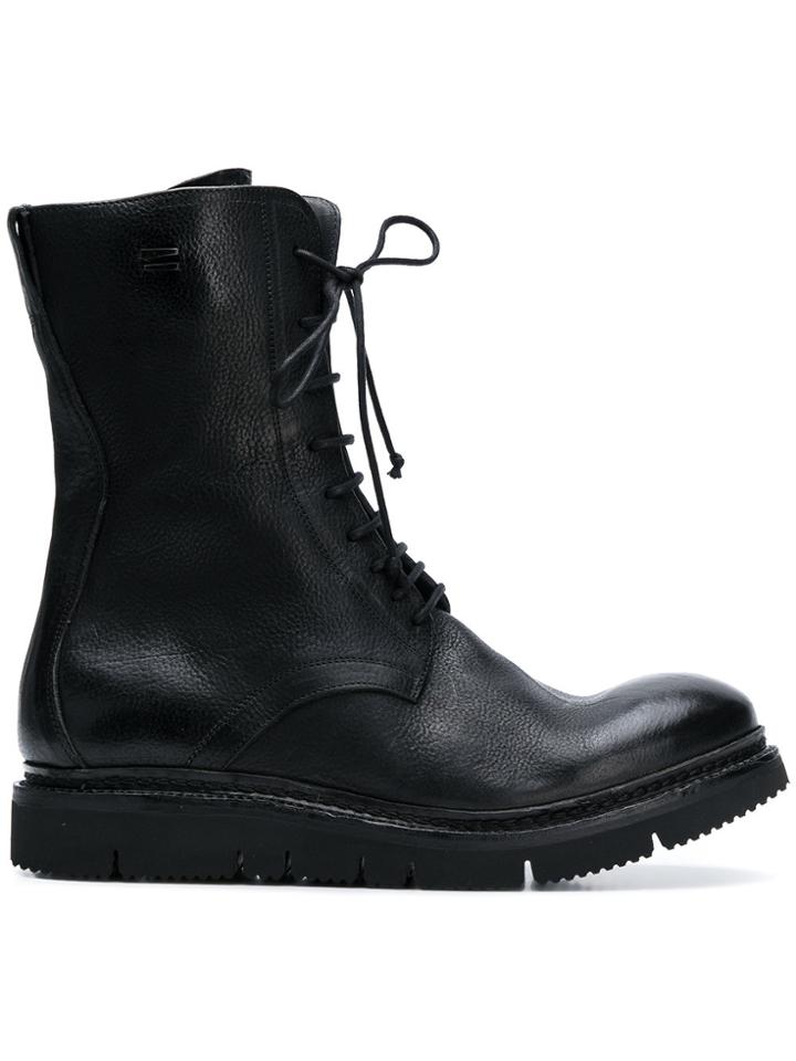 The Last Conspiracy Lace-up Ankle Boots - Black