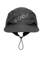 Soar Logo Printed Lightweight Cap - Black