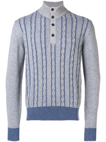 Doriani Cashmere Cashmere Cable-knit Jumper - Blue