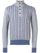 Doriani Cashmere Cashmere Cable-knit Jumper - Blue