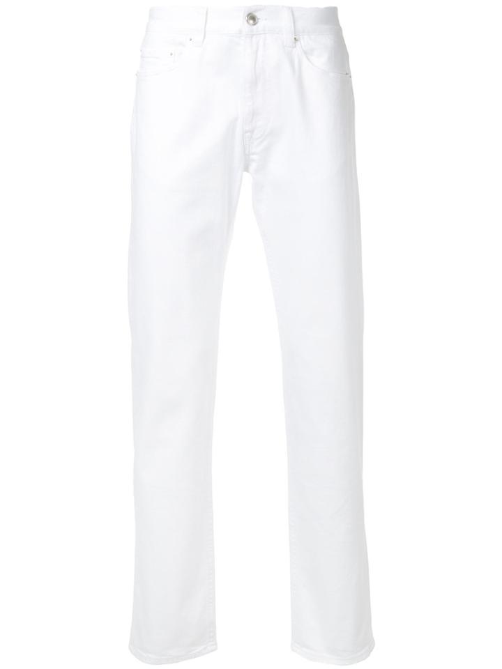 Cerruti 1881 Straight-leg Jeans - White