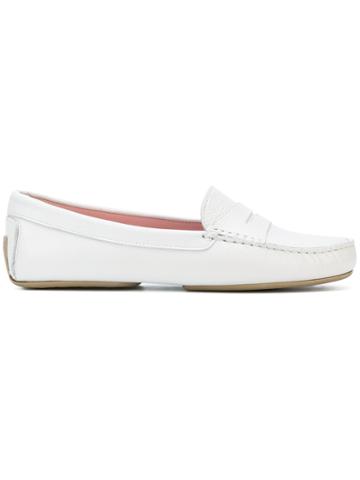 Pretty Ballerinas Josephine Loafers - White