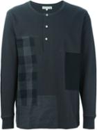 Junya Watanabe Comme Des Garcons Man Patchwork Henley T-shirt