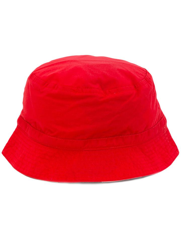 Burberry Kids - Sun Hat - Kids - Cotton/nylon - 48 Cm, Red