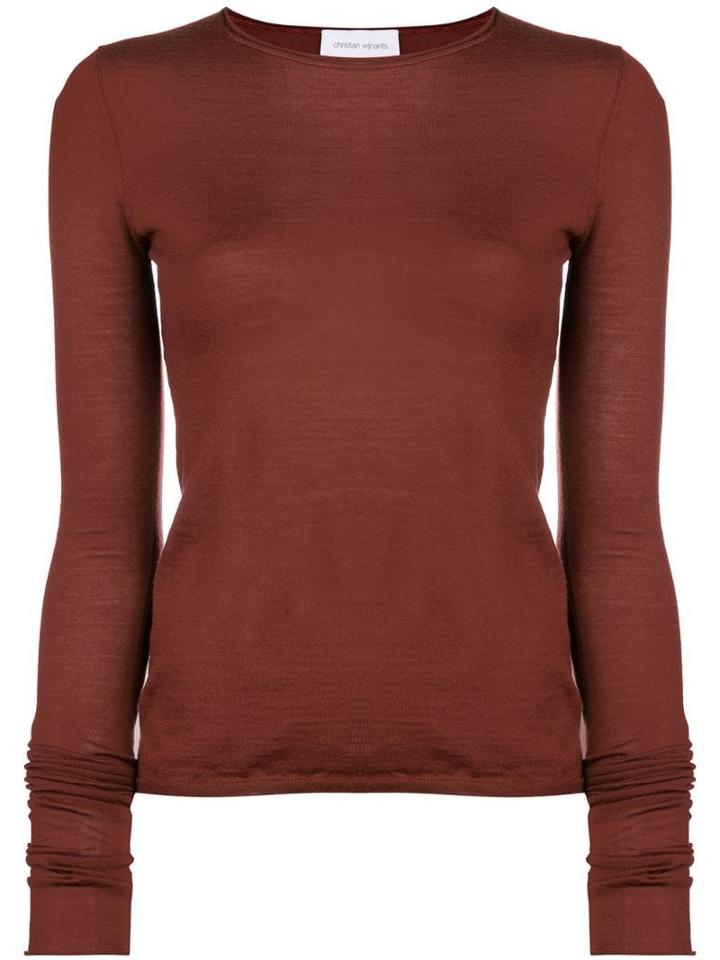 Christian Wijnants Kariq Jumper - Bordeaux