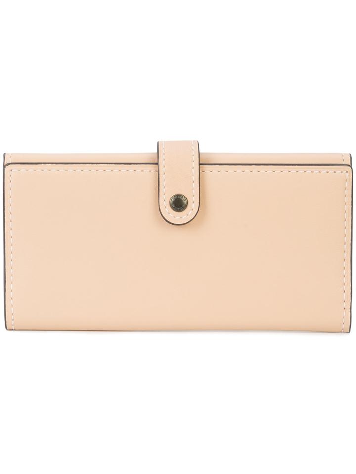 Coach Slim Trifold Wallet - Brown