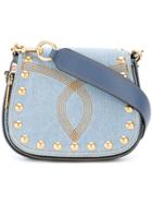 Marc Jacobs Nomad Small Denim Saddle Bag - Blue