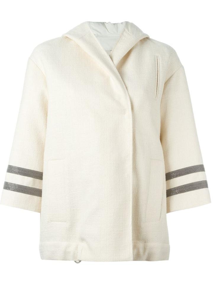 Brunello Cucinelli Hooded Boxy Jacket
