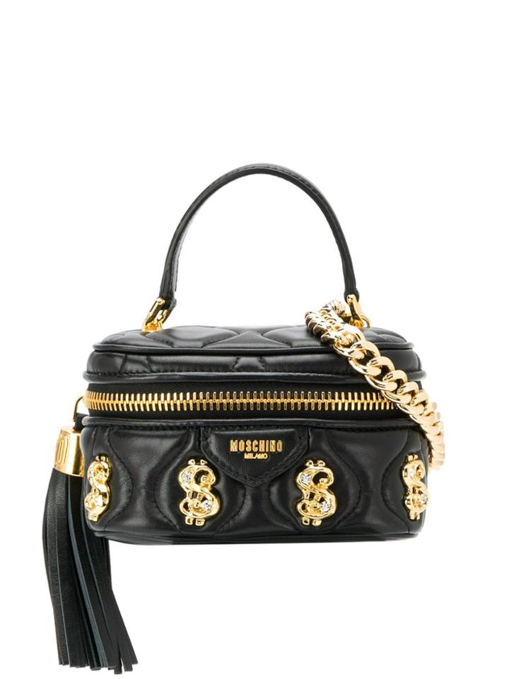 Moschino Dollar Sign Mini Bag - Black