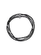 M. Cohen Beaded Wrap Bracelet, Men's, Size: Small, Black