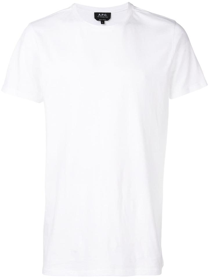 A.p.c. Round Neck T-shirt - White
