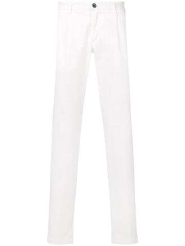 Re-hash Classic Chinos - White