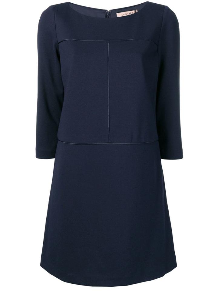 Twin-set Twin-set Ta822b 00141 Blu Notte Natural (vegetable)->cotton -