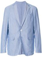 Dsquared2 Classic Single-breasted Blazer - Blue