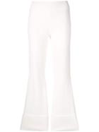 Stella Mccartney Compact Knit Trousers - White
