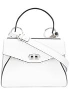 Proenza Schouler - Satchel Bag - Women - Leather/suede - One Size, White, Leather/suede