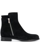 Unützer Side Zipped Boots - Black