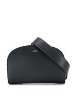 A.p.c. Demi Lune Belt Bag - Black