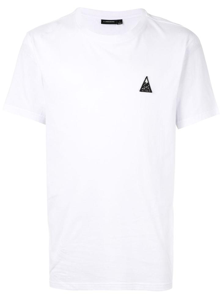 J.lindeberg Bridge Embroidered Logo T-shirt - White