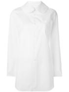 Comme Des Garçons Peter Pan Collar Shirt, Women's, Size: Large, White, Cotton