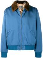Levi's Vintage Clothing Sheepskin Collar Jacket - Blue
