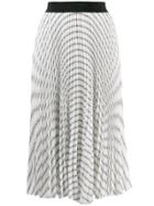 Karl Lagerfeld Logo Motif Skirt - White