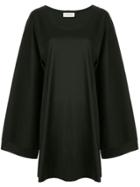 Lemaire Flared Sleeved Blouse - Black