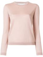 Red Valentino Longsleeved Fine Knit Top - Pink & Purple