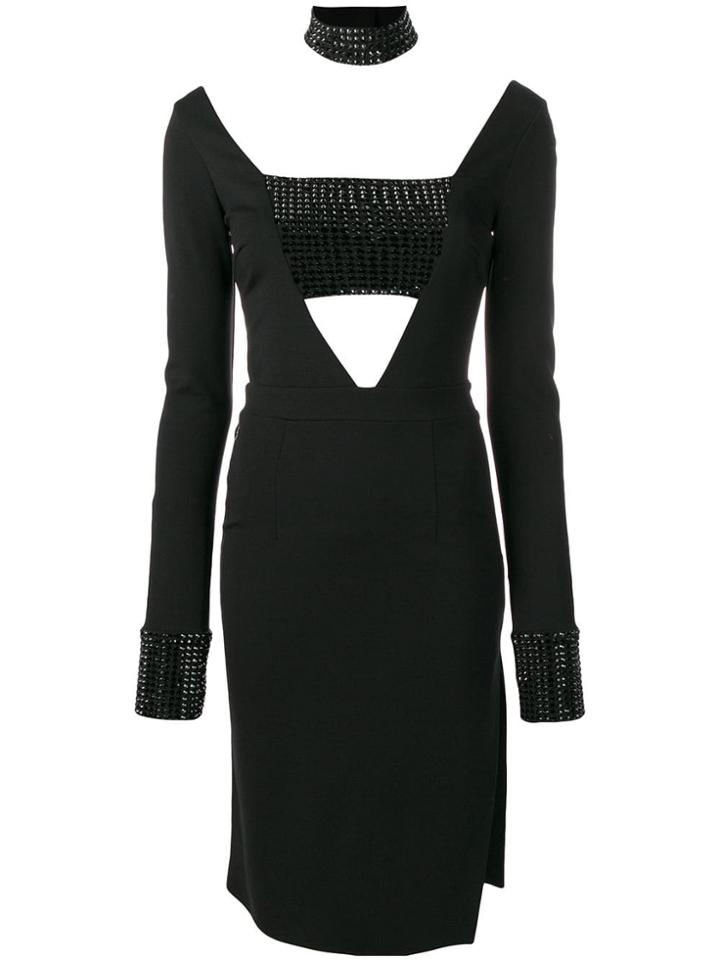 Philipp Plein Stargazing Short Dress - Black