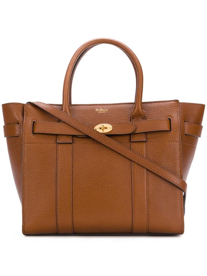 Mulberry Bayswater Tote Bag - Brown
