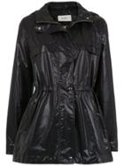 Egrey Drawstring Parka - Black