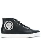 Versus Logo Stud Lace Up Shoes - Black