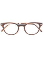 Matsuda Rounded Glasses - Brown