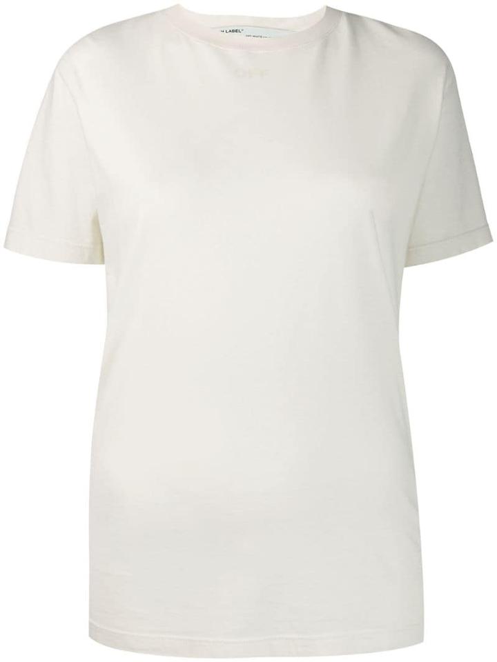 Off-white Discreet Logo Print T-shirt