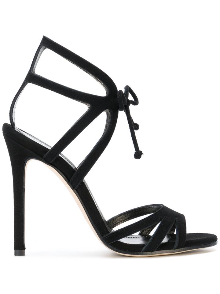 Marc Ellis Tie Fastened Sandals - Black