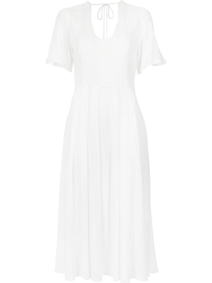 Alcaçuz Midi Dress - White