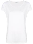 Closed Cap Sleeve T-shirt - White