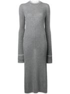 Maison Margiela Long Knitted Dress - Grey