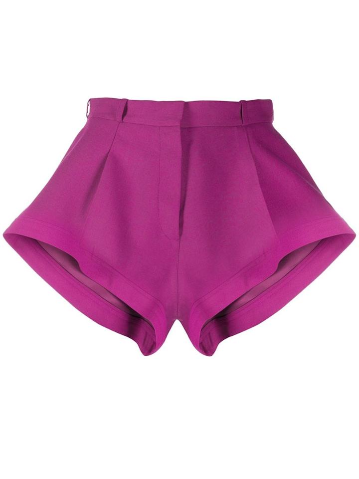 Jacquemus Constructed Flare Shorts - Pink