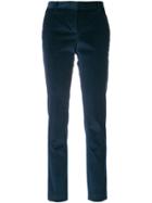 Tonello Classic Velvet Trousers - Blue