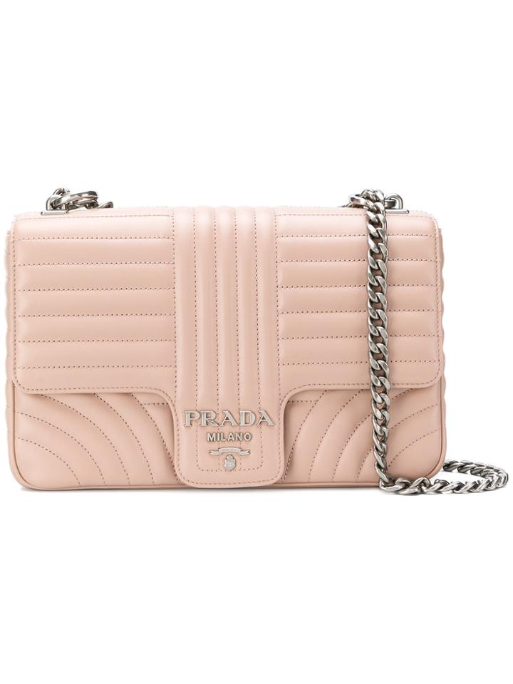 Prada Pattina Bag - Pink & Purple