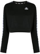 Kappa Cropped Sweater - Black