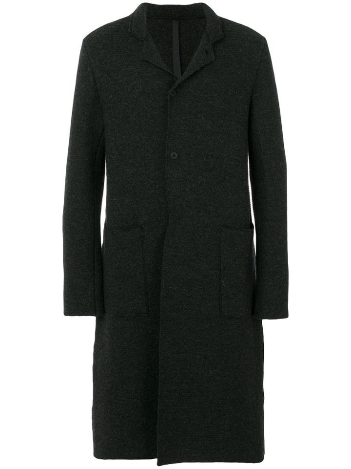 Poème Bohémien Tailored Fitted Coat - Grey